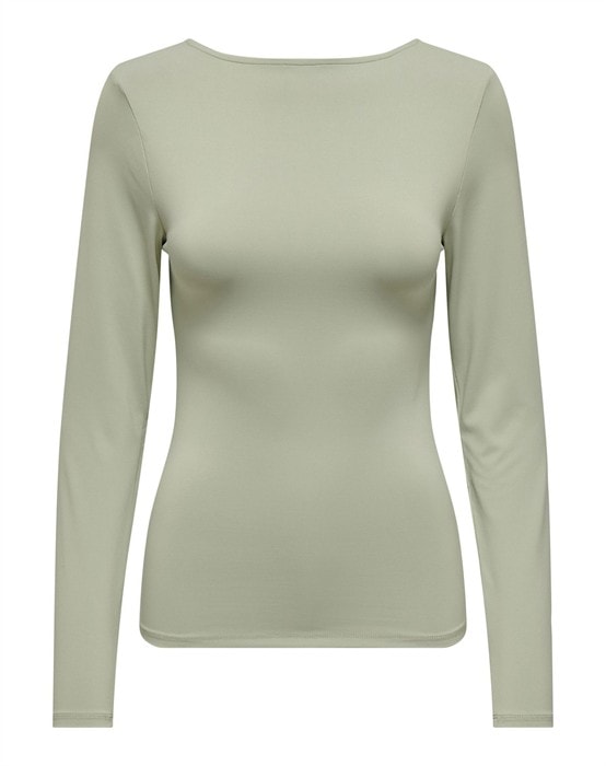 Ea 2-Way Deep Neck T-shirt